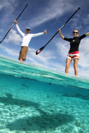 Stand up paddle Bora Bora